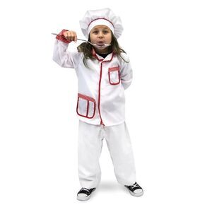 NEW Boo! Inc. Master Chef Children’s Halloween Costume - Kids Size: 5-6